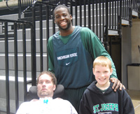 MSU Basketball Practice, 2/25/2011