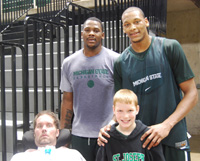 MSU Basketball Practice, 2/25/2011